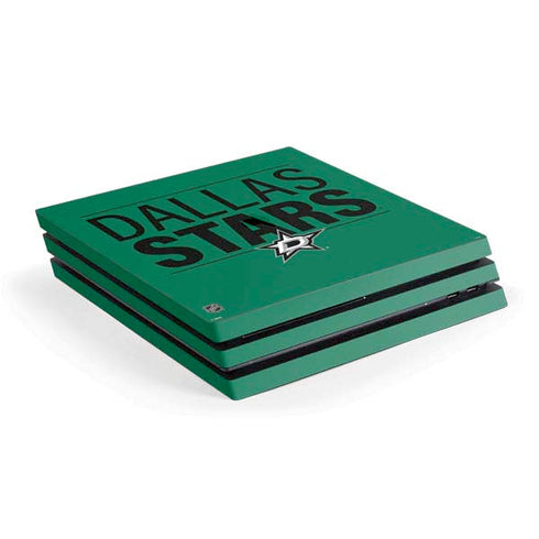 NHL Dallas Stars Lineup PS4 Pro Console Skin